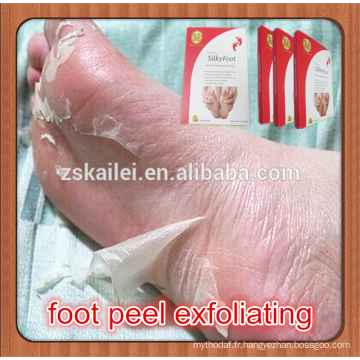 2015 masque de pied peeling renouvellement OEM hotsale